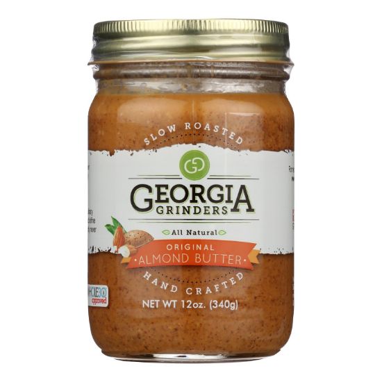 Georgia Grinders - Almond Butter Original - Case of 12 - 12 OZ