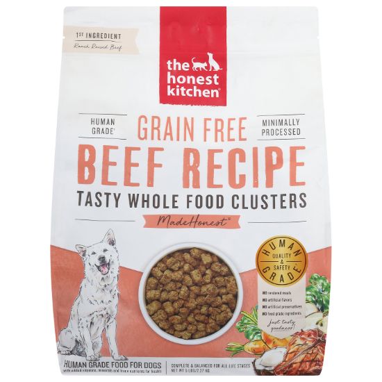 The Honest Kitchen - Dg Fd Beef Recipe Gf - CS of 6-5 LB