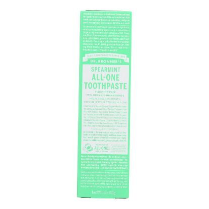 Dr. Bronner's - Tthpst All 1 Sprmnt - 1 Each-5 OZ