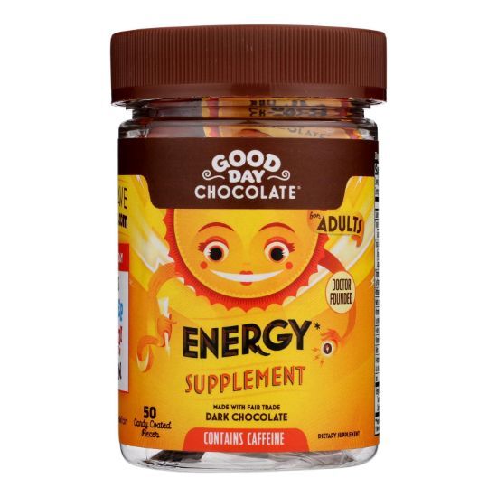 Good Day Chocolate - Chocolate Supp Energy - 1 Each-50 CT