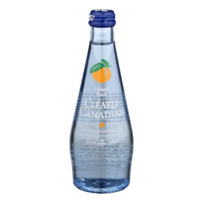 Clearly Canadian - Sparkling Water Orchard Peach - Case of 12-11 FZ
