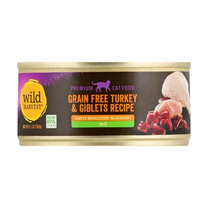 Wild Harvest - Cat Fd Trky&giblets Gr Fr - Case of 24-5.5 OZ