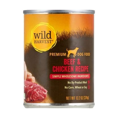 Wild Harvest - Dog Fd Beef&chicken Din - Case of 12-13.2 OZ