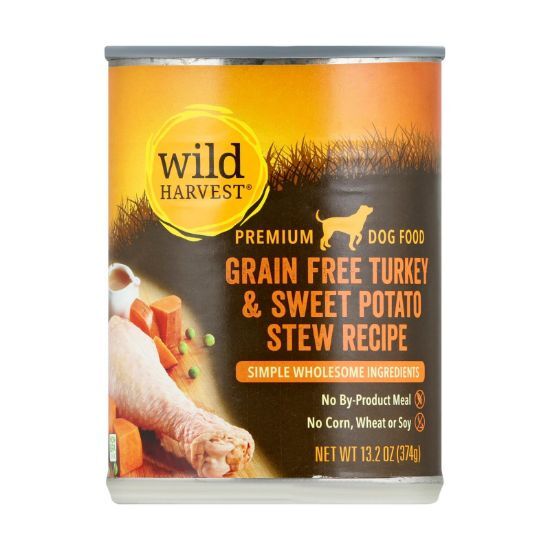 Wild Harvest - Dog Fd Trky&swt Pot Stew - Case of 12-13.2 OZ