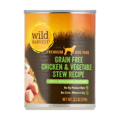 Wild Harvest - Dog Fd Chkn&veg Stew Gvy - Case of 12-13.2 OZ