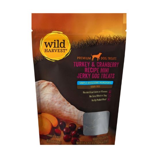 Wild Harvest - Dog Trt Trky&cran Jrky - Case of 6-6 OZ