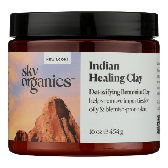 Sky Organics - Clay Bentonite Detox - 1 Each-16 ounces