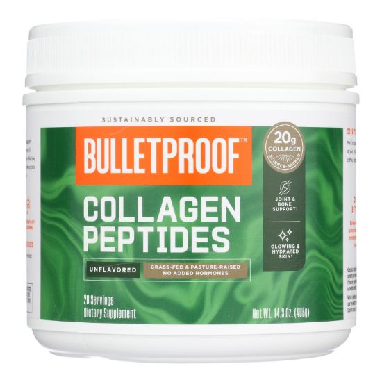 Bulletproof - Collgn Prtn Unflvrd Vit-c - EA of 1-14.3 OZ