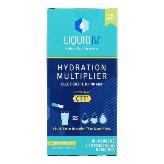 Liquid I.v. - Drnk Mx Watermelon 10ct - EA of 1-5.65 OZ