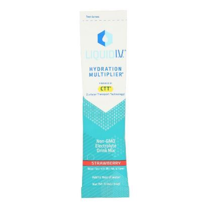 Liquid I.v. - Drnk Mx Strawberry Sngl - CS of 8-.56 OZ
