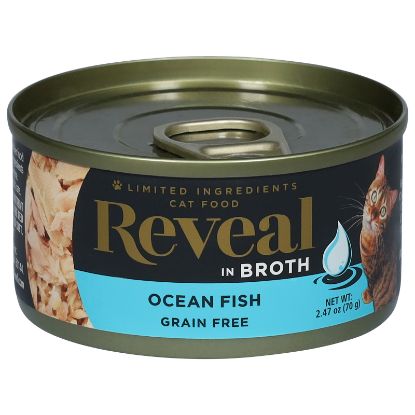 Reveal - Cat Gf Ocean Fish Can - CS of 24-2.47 OZ