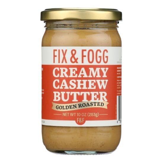 Fix & Fogg - Cashew Butter Creamy - Case of 6-10 OZ