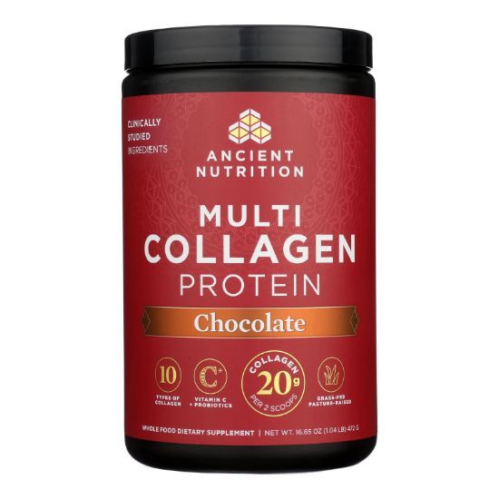 Ancient Nutrition - Mlti Collagen Protein Choco - 1 Each 1-16.65 OZ