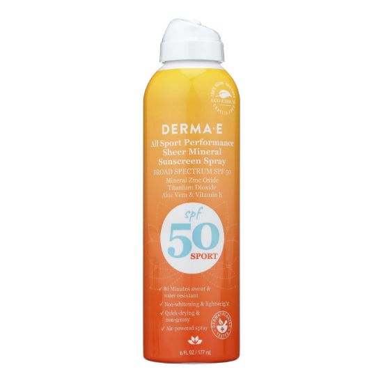 Derma E - Snscrn Spray Sport Spf50 - 1 Each-6 FZ