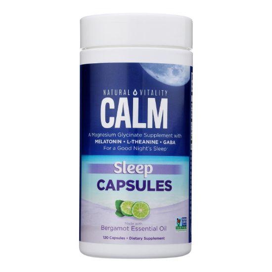 Natural Vitality - Calm Sleep Capsules - 1 Each-120 CT