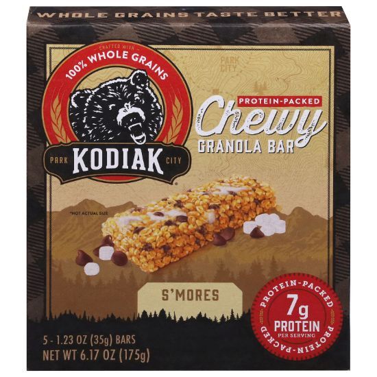 Kodiak Cakes - Granola Bar Smores Chewy - CS of 12-6.17 OZ