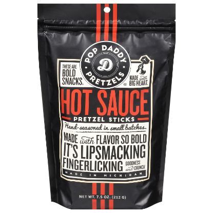 Pop Daddy - Pretzel Sticks Hot Sauce - CS of 12-7.5 OZ