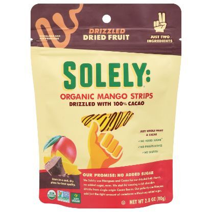 Solely - Drd Frt Og2 Mango Strips - CS of 8-2.8 OZ
