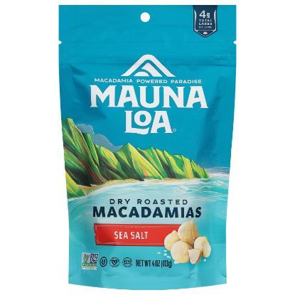 Mauna Loa - Macadamias Roasted Ssalt - CS of 6-4 OZ