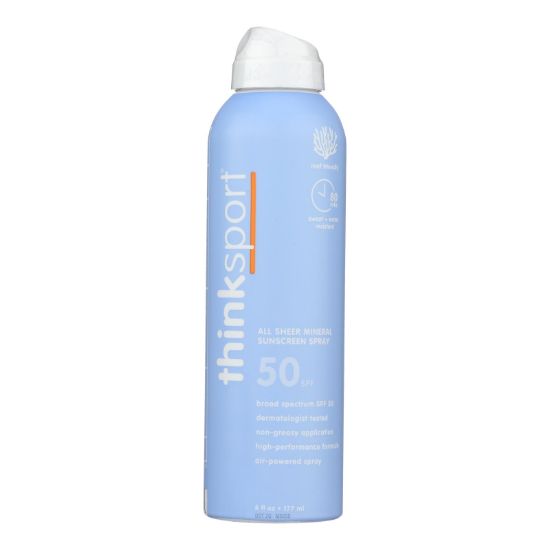 Thinksport - Snscrn Spray Clr Znc Sp50 - EA of 1-6 FZ