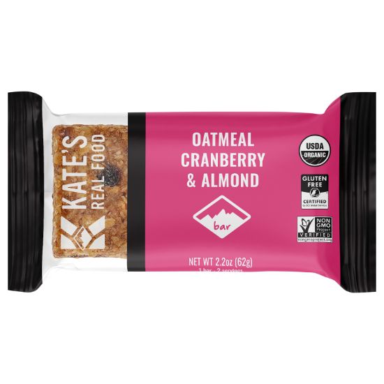 Kate's Real Food - Bar Og2 Oatml Crnbry Alm - CS of 12-2.2 OZ