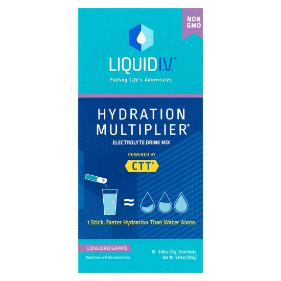 Liquid I.v. - Drink Mix Grape 10 Ct - EA of 1-5.65 OZ
