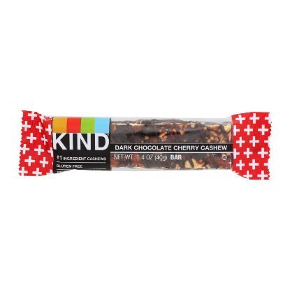 Kind - Bar Dark Chocolate Cherry Cashew - Case of 12 - 1.4 ounces