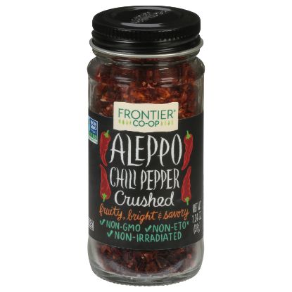 Frontier Natural Products Coop - Chili Pepper Aleppo Crshd - EA of 1-1.34 OZ