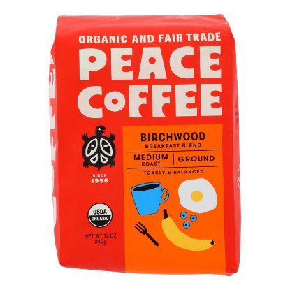 Peace Coffee - Coff Og1 Ground Birchwood - CS of 6-12 OZ