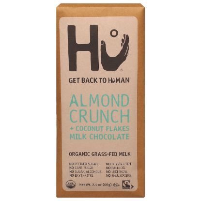 Hu - Mlk Choc Bar Og2 Alm Cnut - CS of 6-2.1 OZ