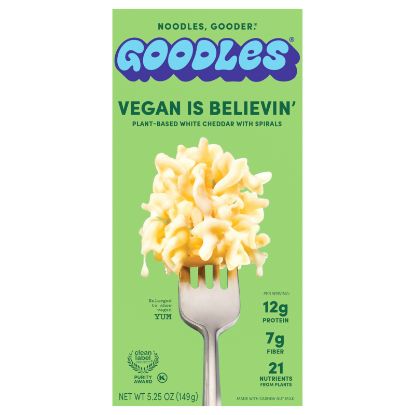 Goodles - Mac&chs Vegan Is Believin - CS of 12-5.25 OZ