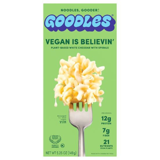 Goodles - Mac&chs Vegan Is Believin - CS of 12-5.25 OZ