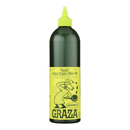 Graza - Oil Sizzle Extra Virgin Olive Oil - Case of 6-25.3 Fluid Ounces