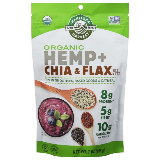 Manitoba Harvest - Seedmx Og2 Hemp Chia Flax - EA of 1-7 OZ