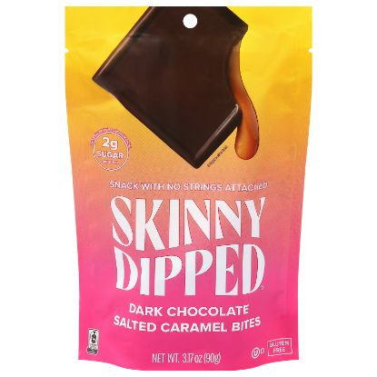 Skinnydipped - Bites Dk Choc Crml - CS of 10-3.17 OZ