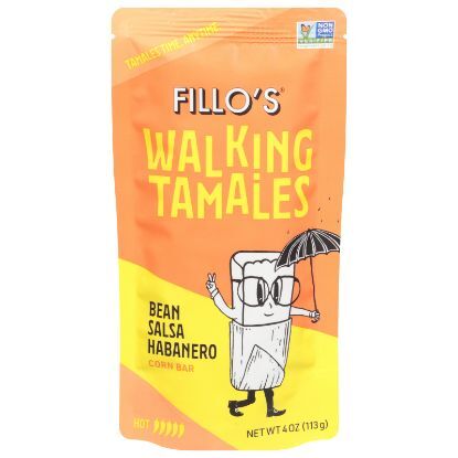 Fillo's - Tamales Bean Habanero - CS of 7-4 OZ