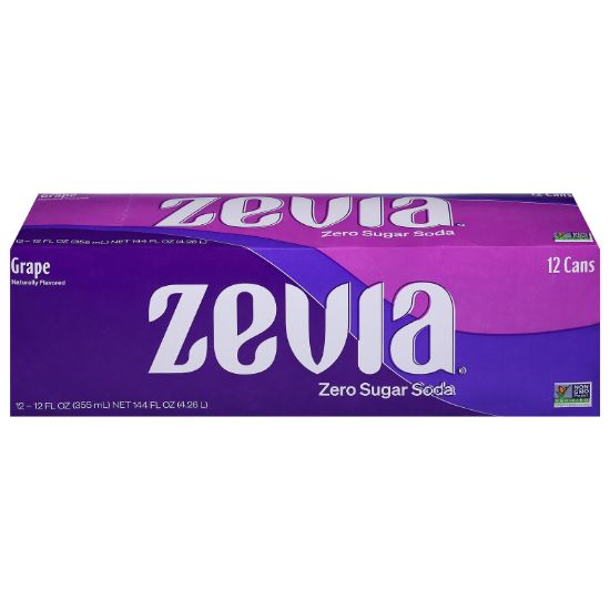 Zevia - Soda Grape - CS of 2-12/12 FZ