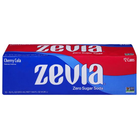 Zevia - Soda Cherry Cola - CS of 2-12/12 FZ