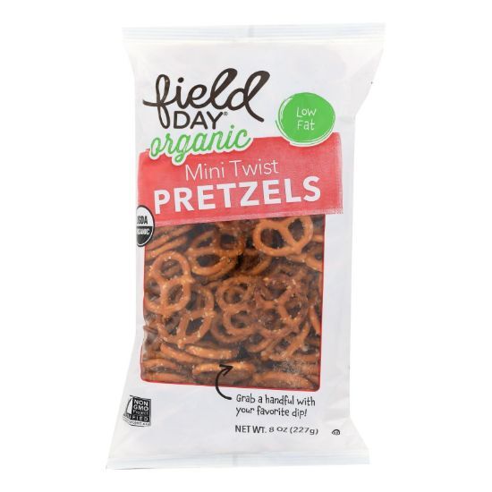 Field Day - Pretzels Mini Twist - Case of 16-8 OZ