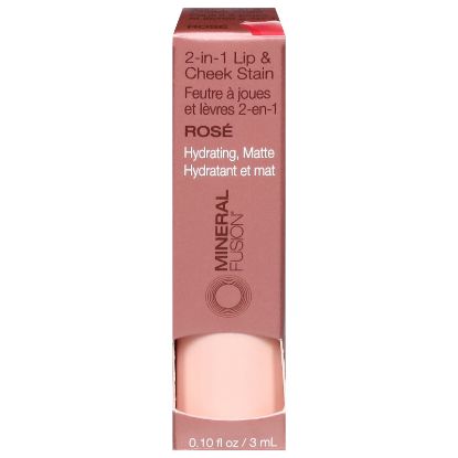 Mineral Fusion - Stain Lip Cheek Rose - EA of 1-.1 FZ