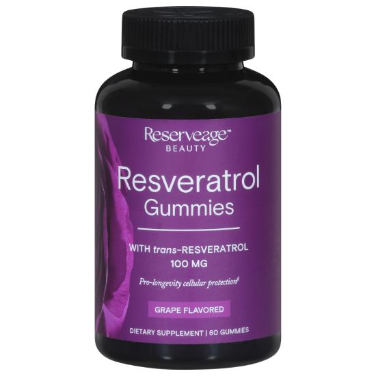 Reserveage Nutrition - Resveratrol Gummies - EA of 1-60 CT