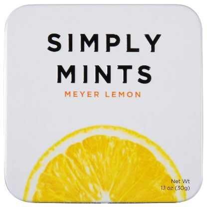 Simply Gum - Mints Meyer Lemon - Case of 6 - 1.1 Ounces