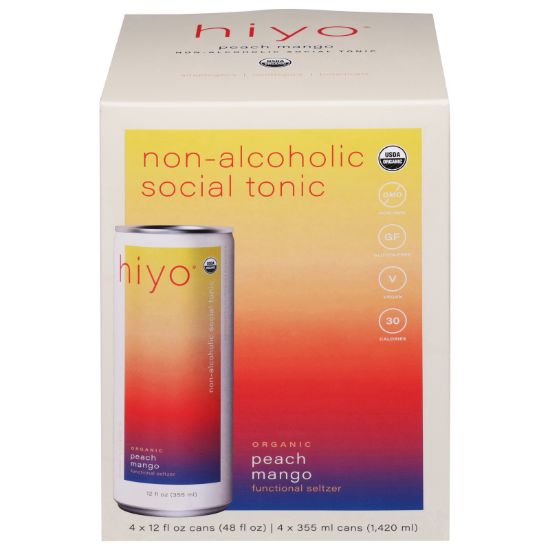 Hiyo - Seltzer Og2 Peach Mango - CS of 6-4/12 FZ