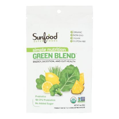 Sunfood - Smpl Ntrtn Og2 Green Blnd - EA of 1-4 OZ