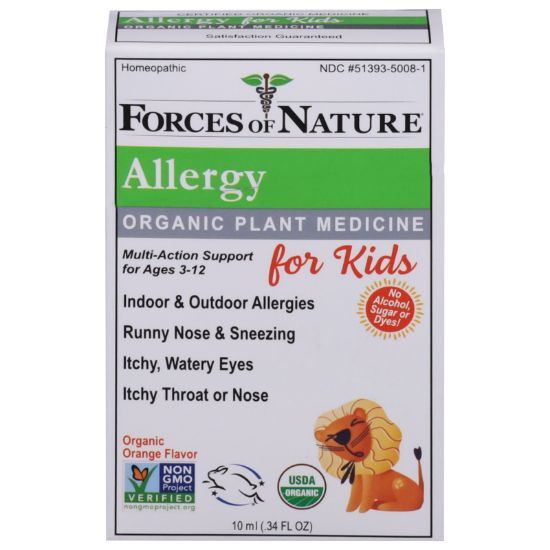 Forces Of Nature - Allergy Og2 For Kids - EA of 1-10 ML