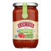 Lucini Italia - Pasta Sauce Organic Tomato Basil - Case of 6 - 24 Ounces