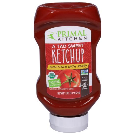 Primal Kitchen - Ketchup Og2 A Tad Sweet - CS of 6-18.5 FZ