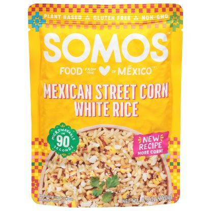 Somos - Rice Rth Wht Mexican Corn - CS of 6-8.8 OZ
