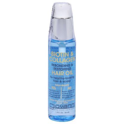 Giovanni Hair Care Products - Bio Colg Restore Hair Oil - EA of 1-1.9 FZ
