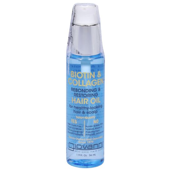 Giovanni Hair Care Products - Bio Colg Restore Hair Oil - EA of 1-1.9 FZ